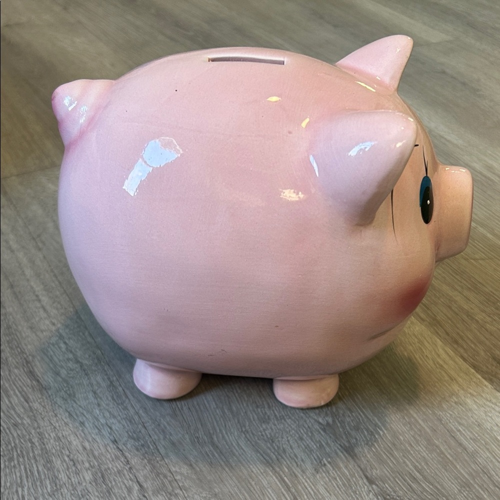 Pink Piggy Bank - Picture 4 of 5